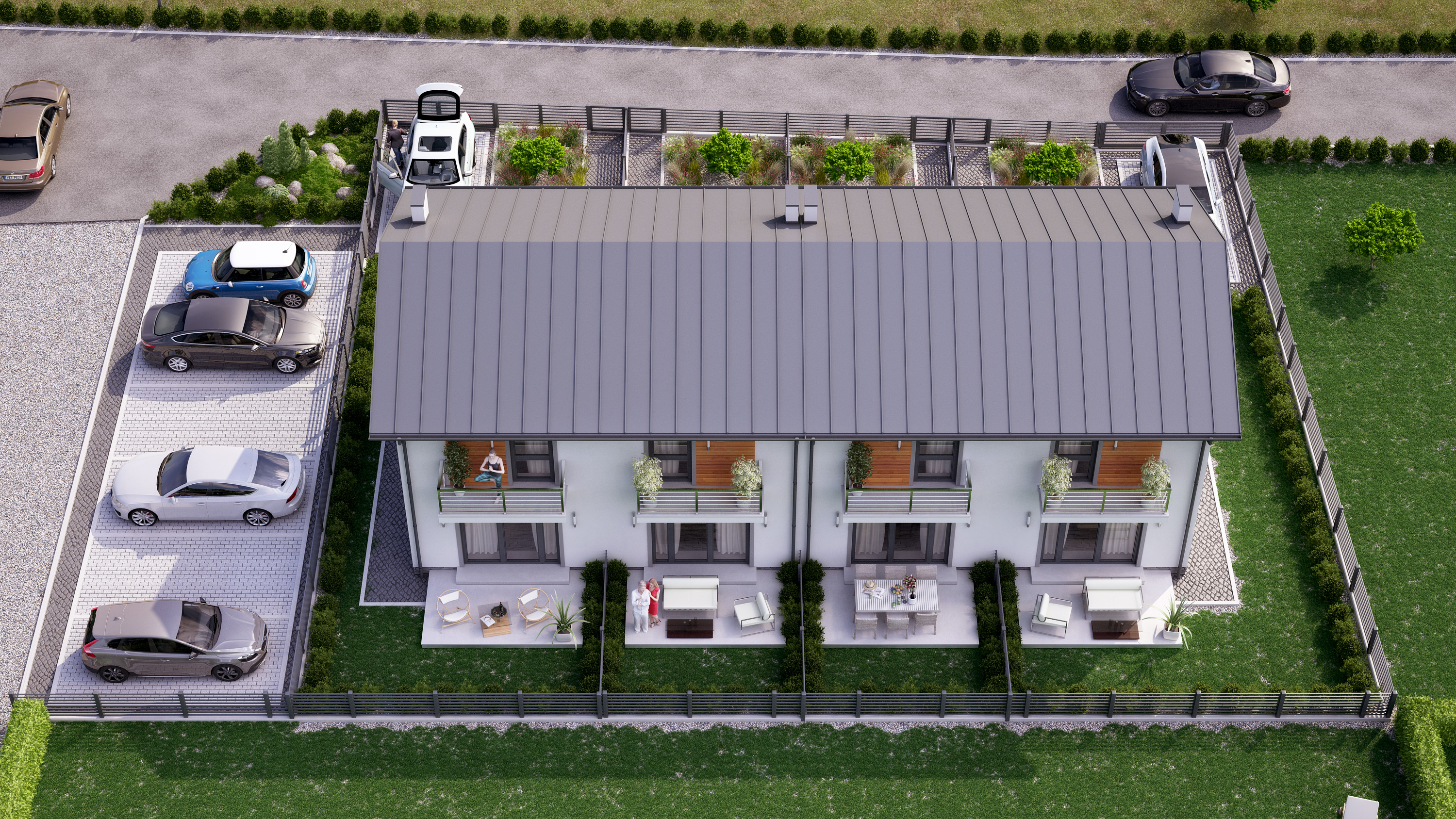 Wizualizacja Osiedla Juraszki 3